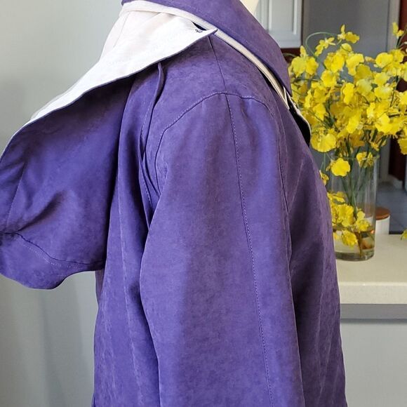 Croft & Barrow purple jacket. Size small, removable hood. SMALL. excelle… - Picture 6 of 14